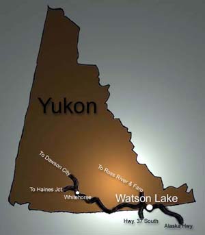 Yukon map